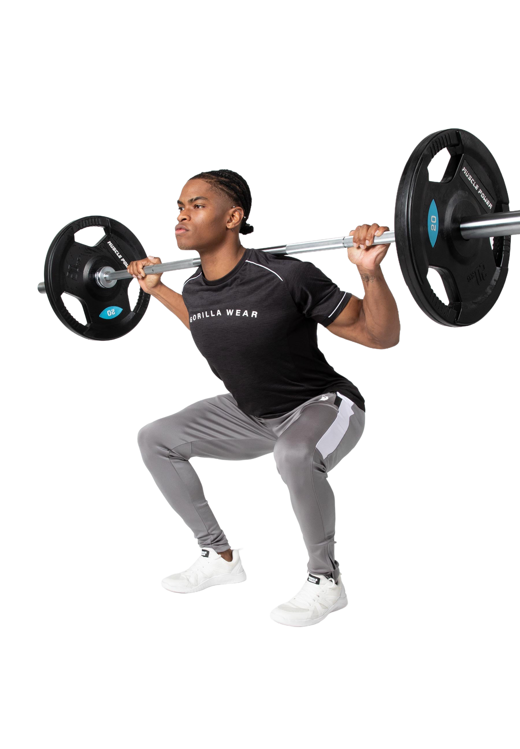 Benton Track Pants - Gray