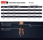 Stratford Track Shorts - Black
