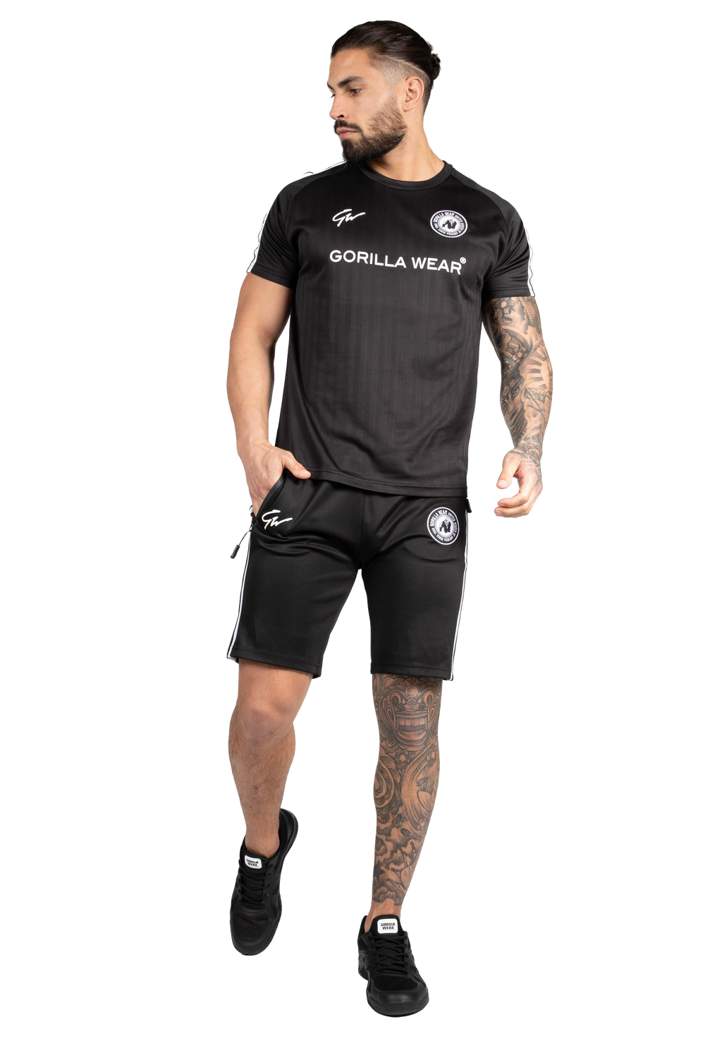 Stratford Track Shorts - Black
