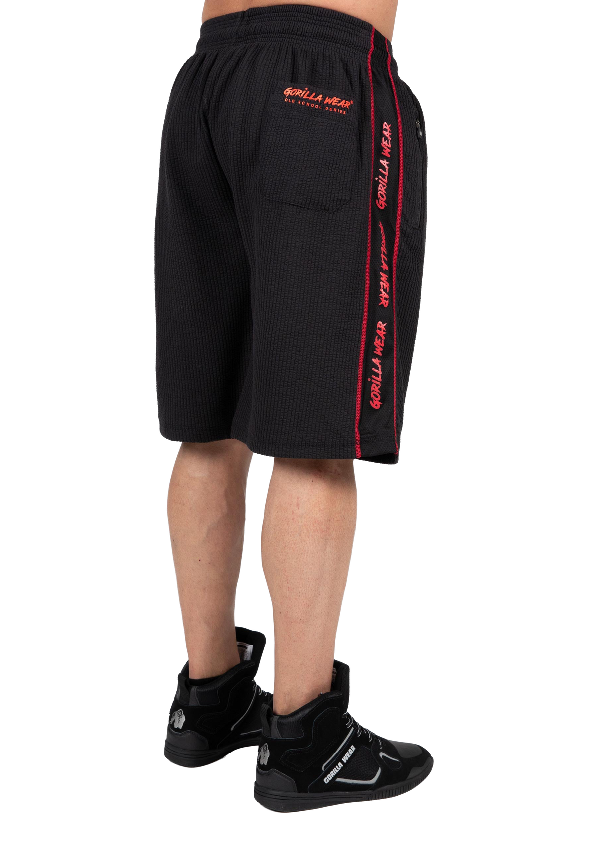 Buffalo Old School Shorts - Black/Red