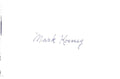 Mark Koenig 1927 New York Yankees d.1993 Signed/Auto 3x5 Index Card 163067