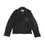 Black Crop Arrow Jacket