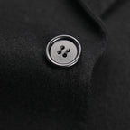 2 Button Wool Suit // Black Melange