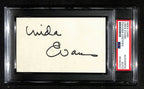Linda Evans Signed 3x5 Index Card Actress "Dynasty" PSA/DNA 184375