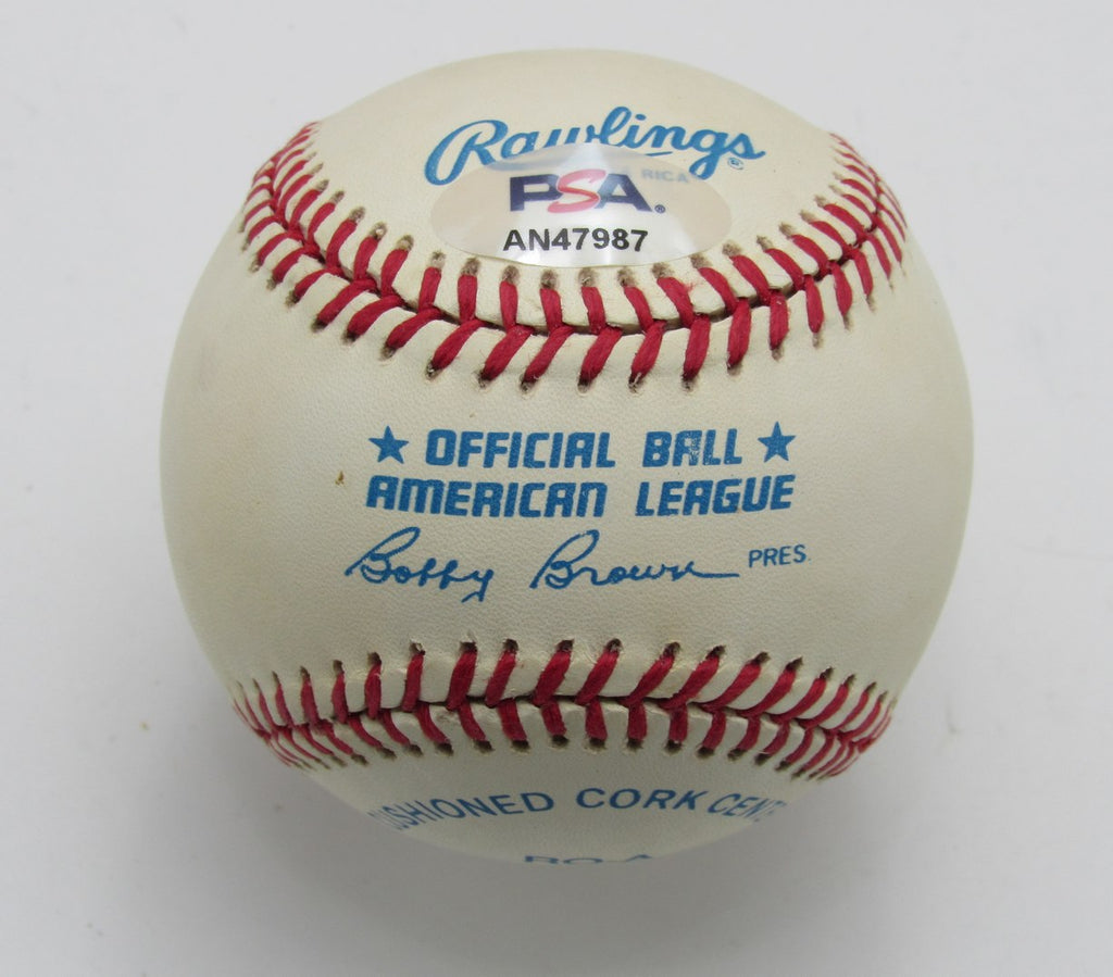 Virgil Trucks Signed/Inscribed OAL Baseball Detroit Tigers PSA/DNA 191645