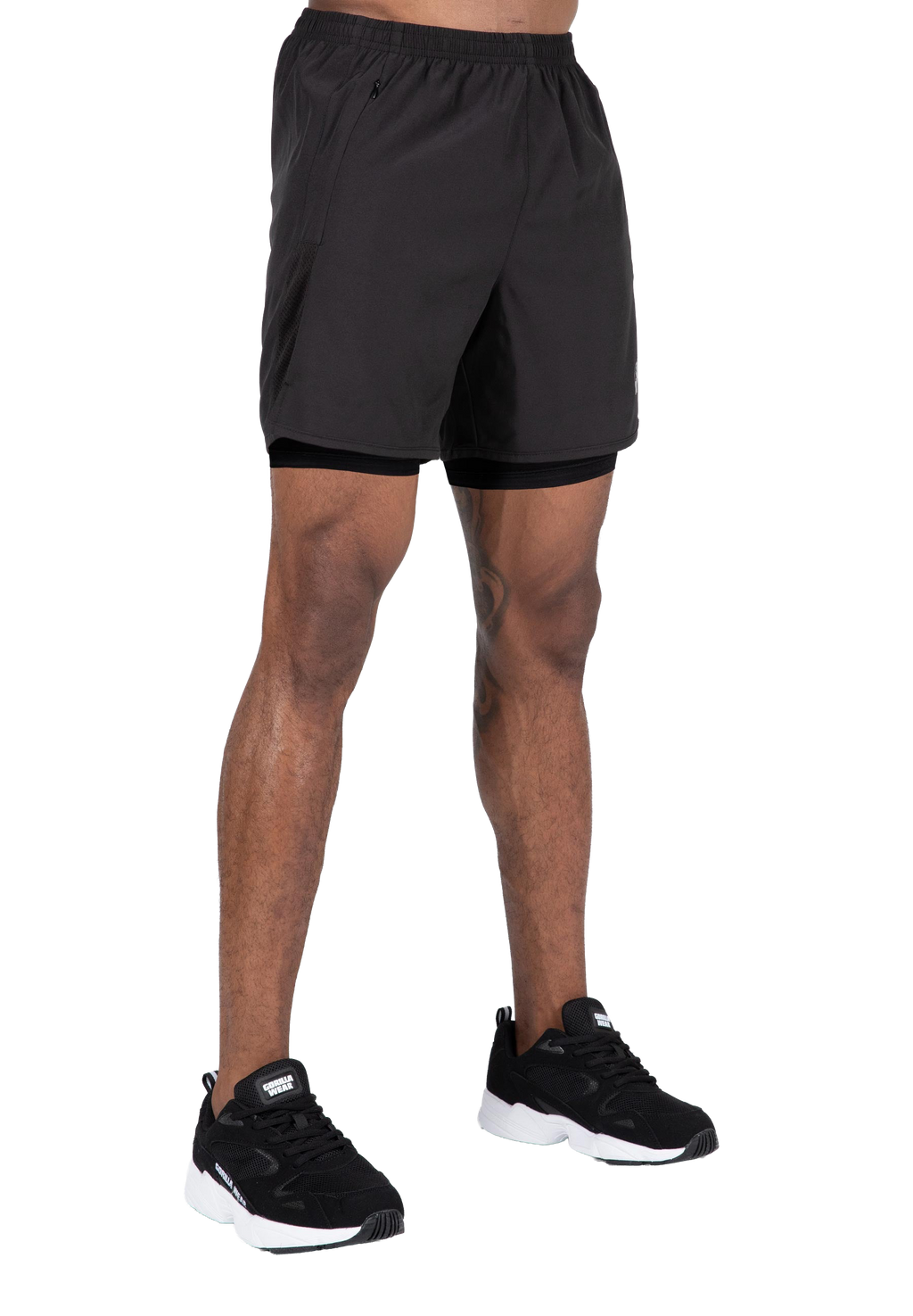 Modesto 2-In-1 Shorts - Black
