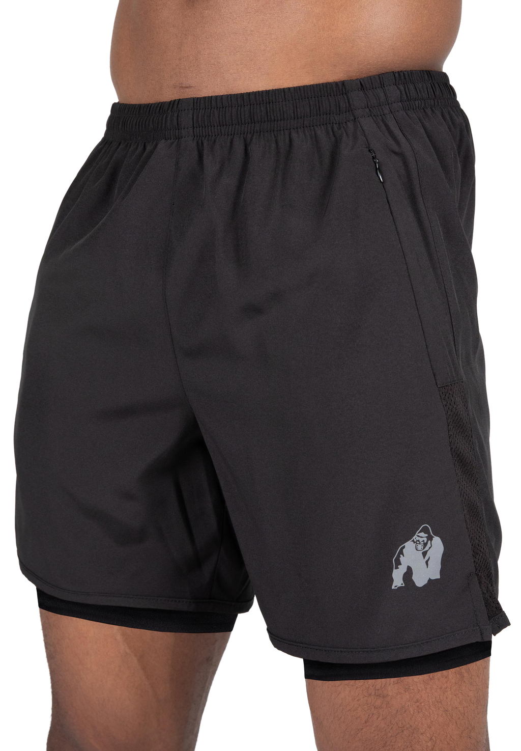 Modesto 2-In-1 Shorts - Black