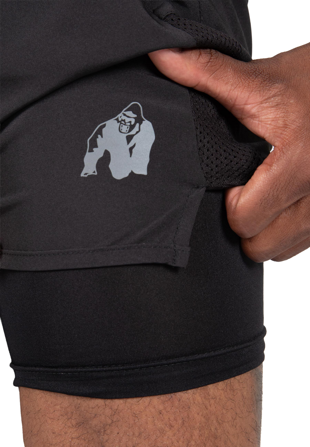 Modesto 2-In-1 Shorts - Black