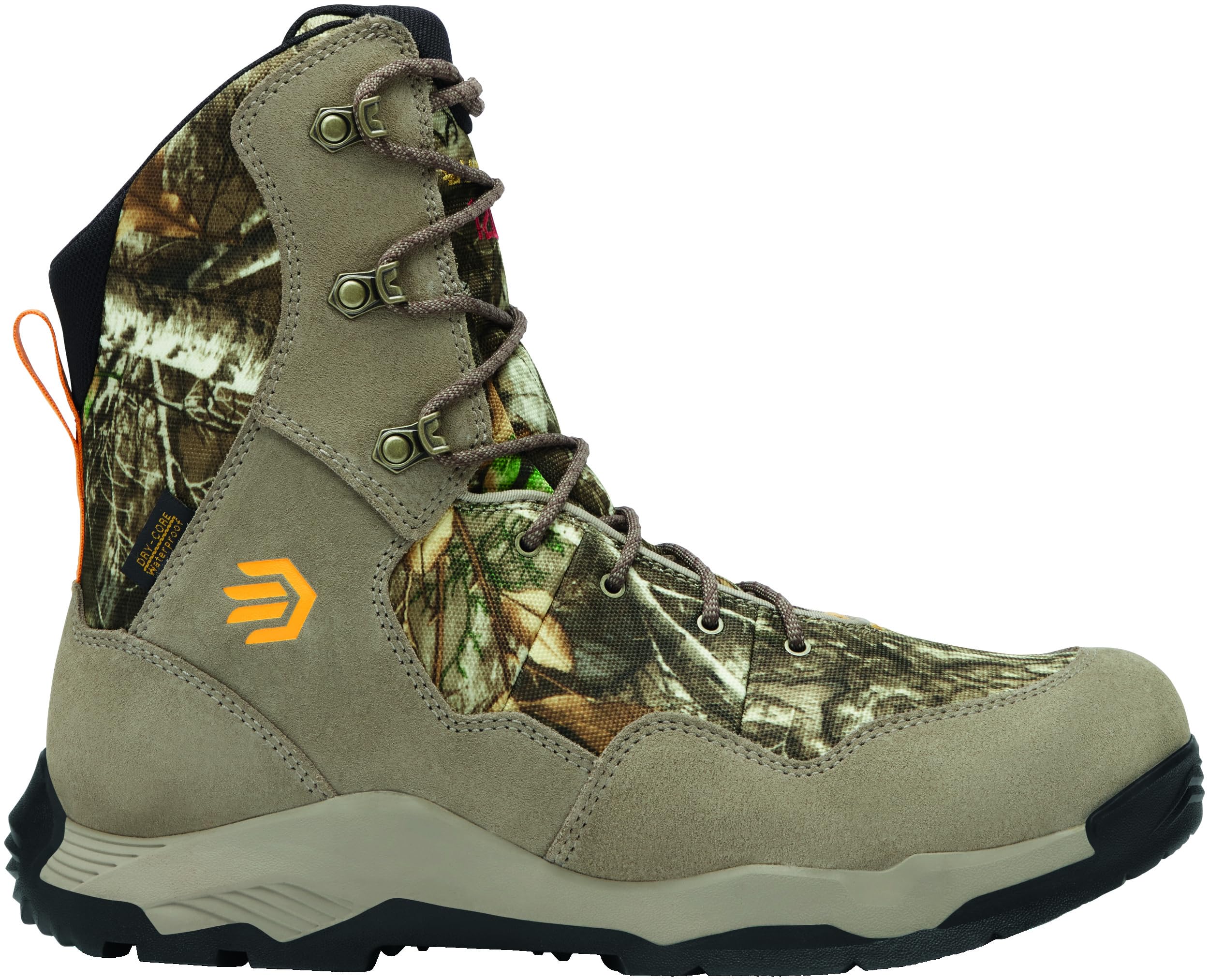 LaCrosse Mens Ridgeback 8 Inch 1200G Waterproof Hunting Hunting Boots Realtree Edge Size 15