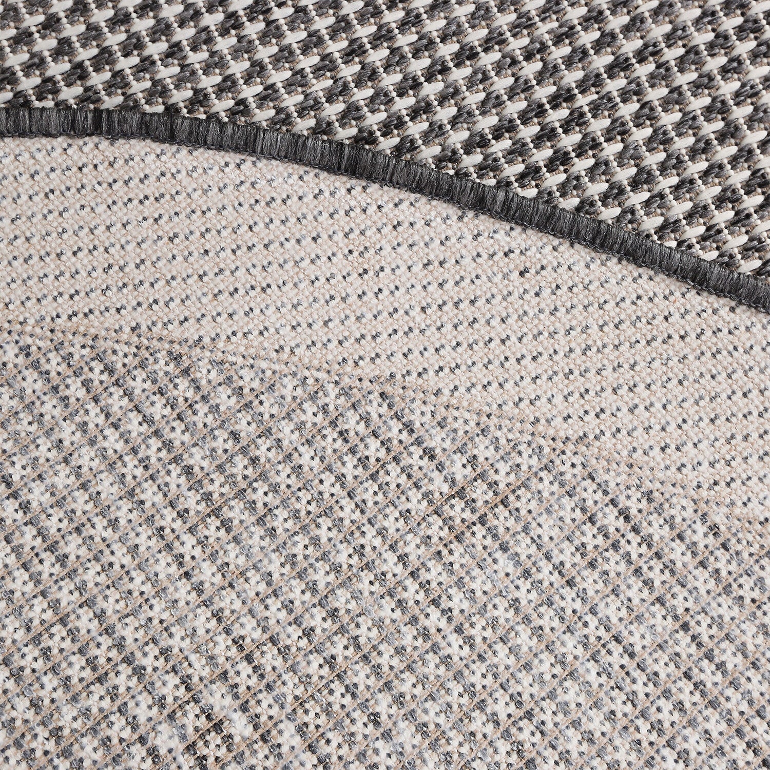 Jute Sisal Round Rug // Gray