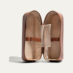 Hard Double Leather Wine Case
