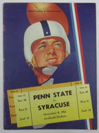 1952 Penn State Nittany Lions vs. Syracuse College Football Program 137623