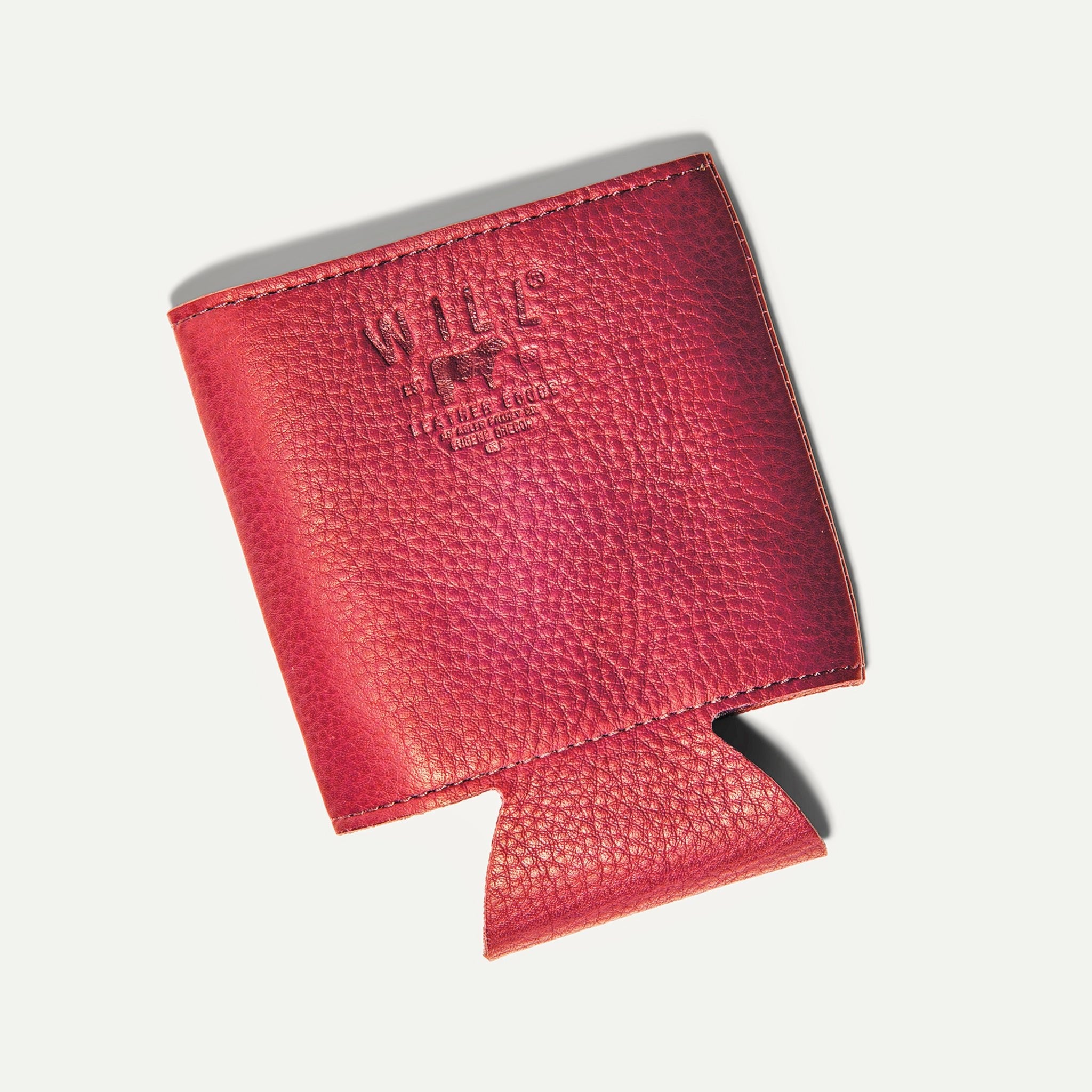 Leather Bottle & Can Holder