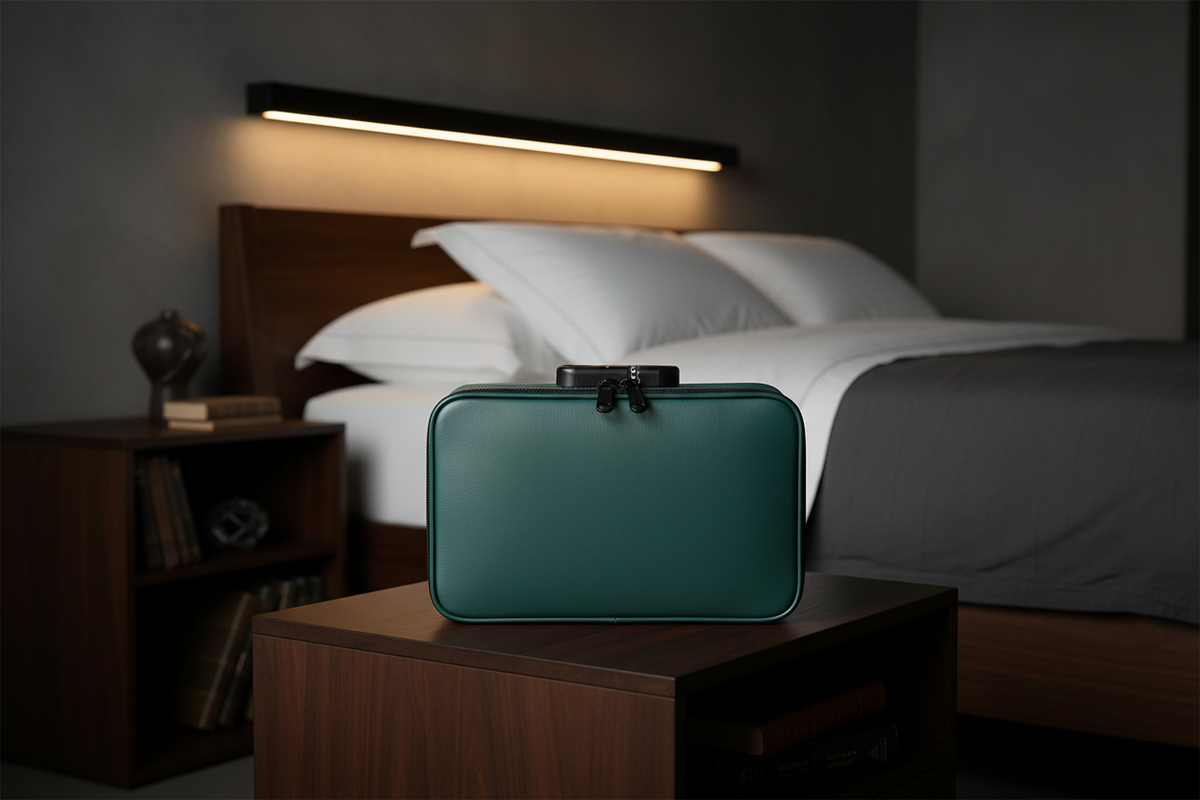 Discreet Storage Box Lockable | Green