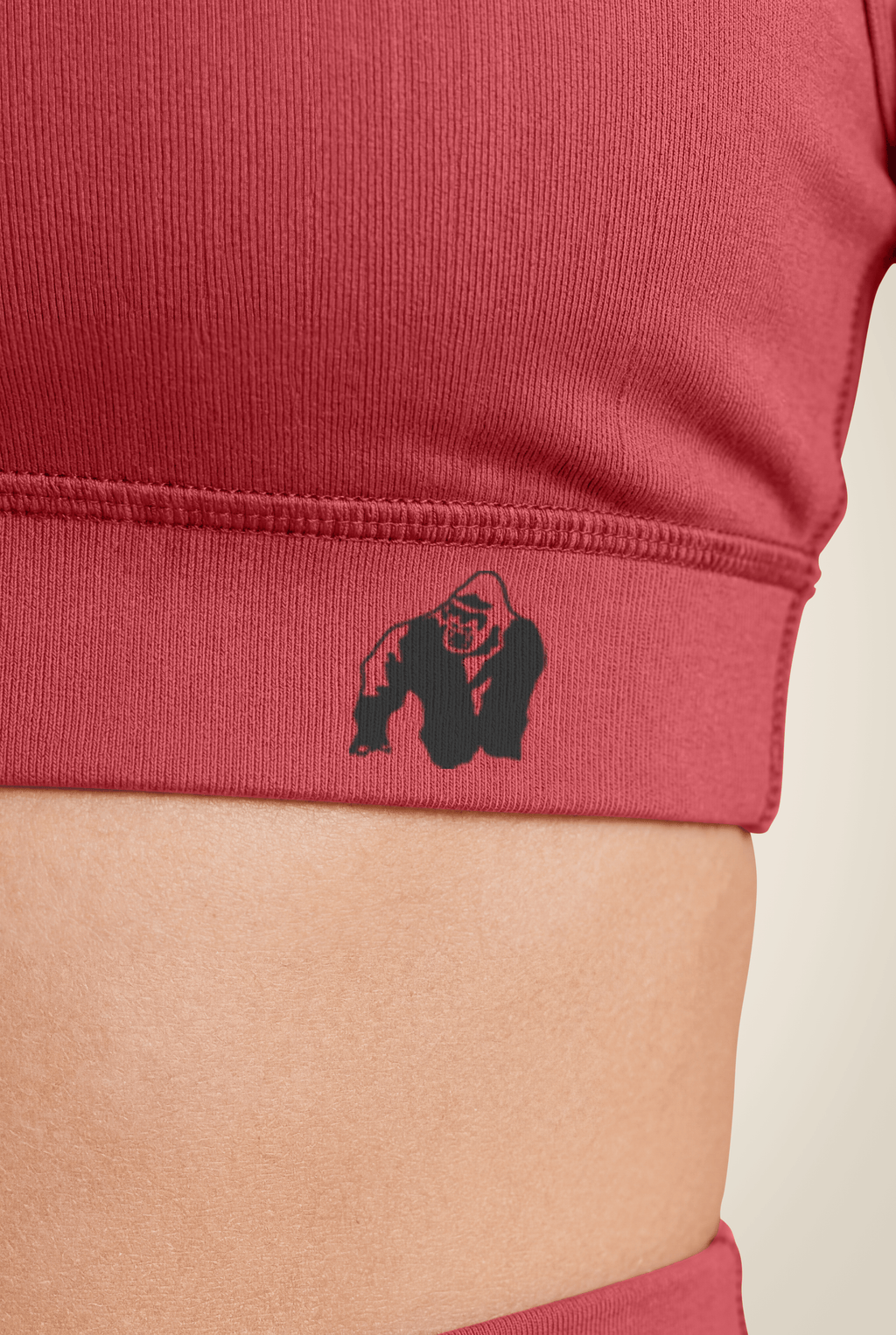 Meta Sports Bra - Burgundy Red