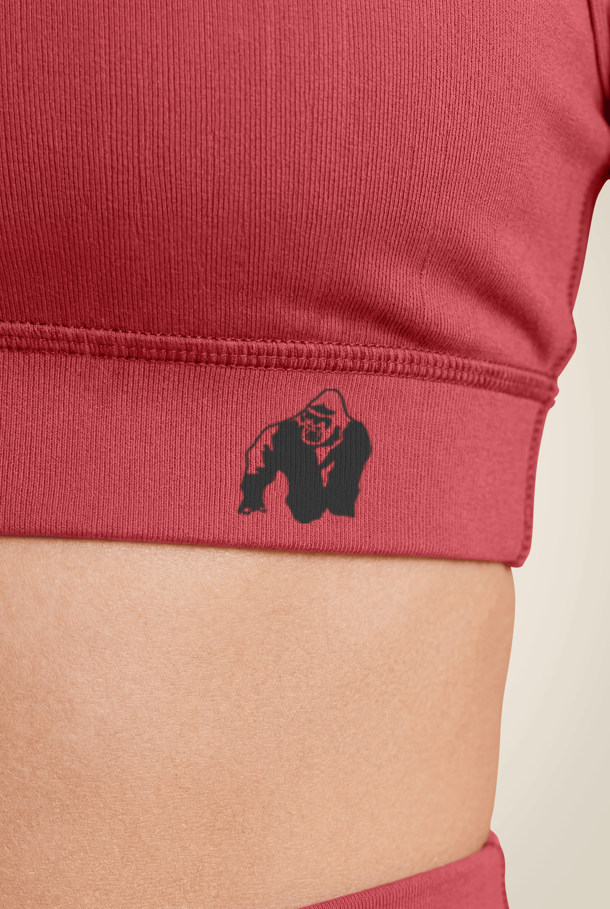 Meta Sports Bra - Burgundy Red