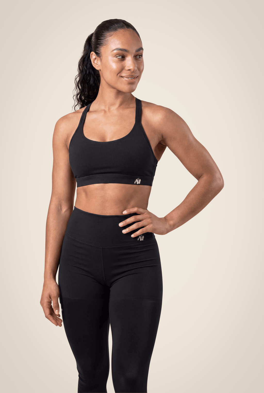 Meta Sports Bra - Black