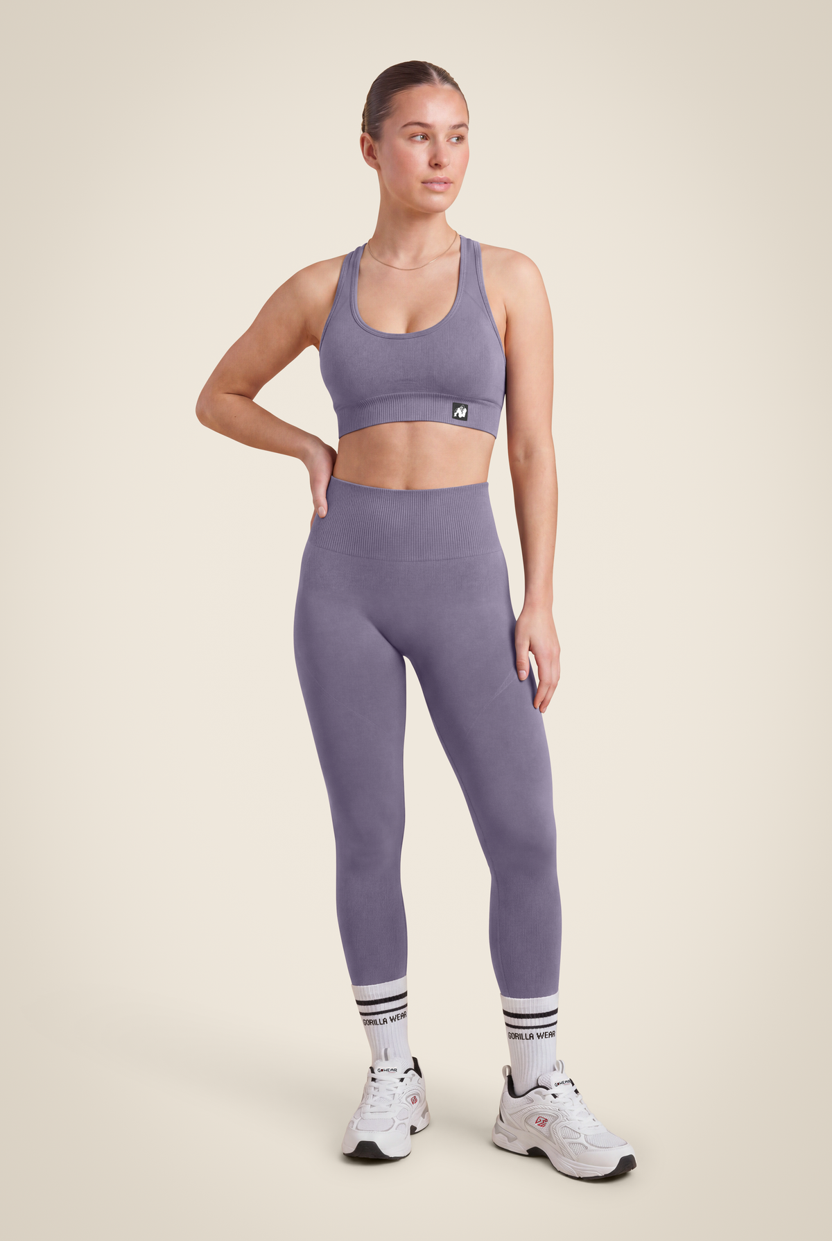 Yava Seamless Sports Bra - Gray
