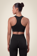 Yava Seamless Sports Bra - Black