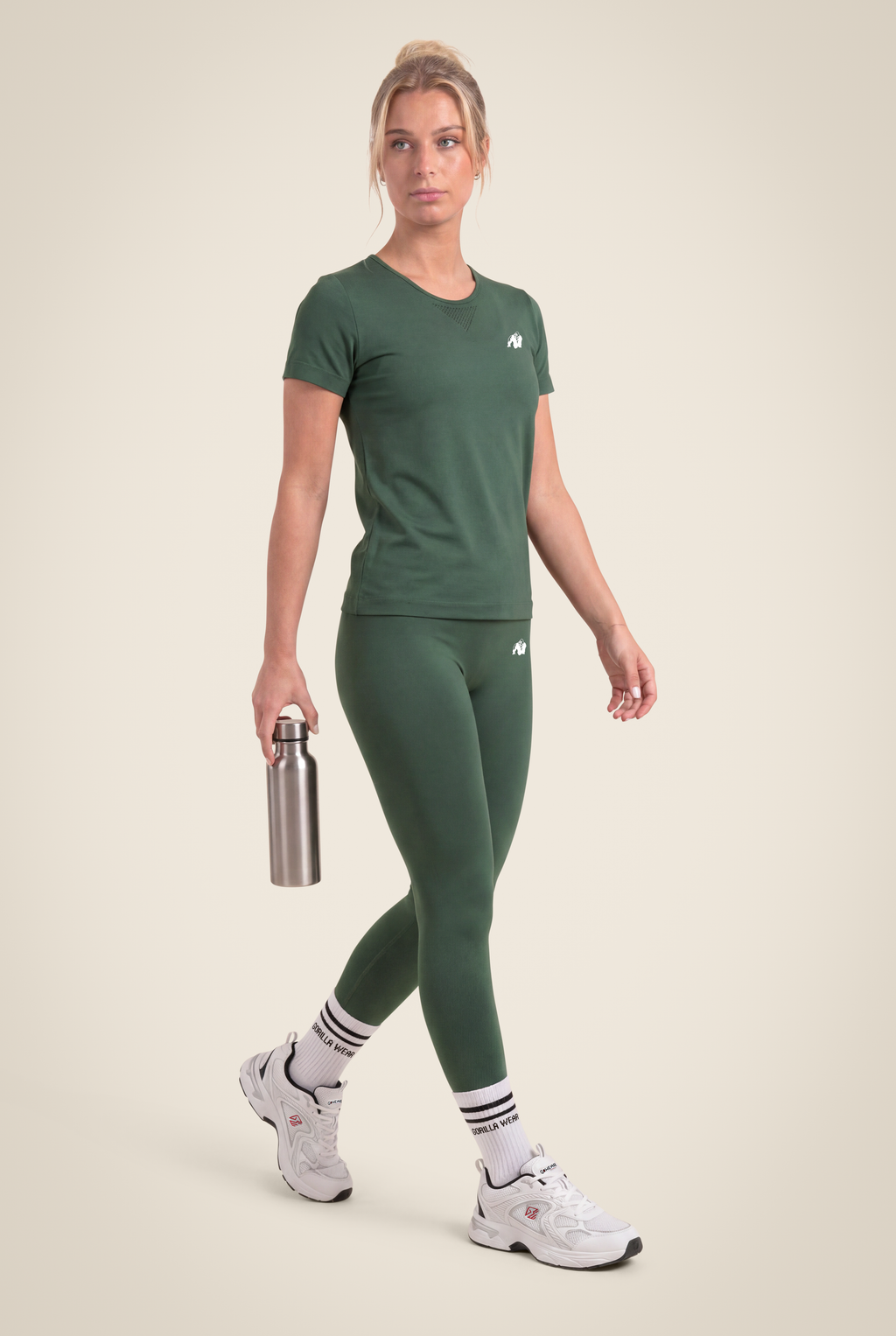 Neiro Seamless T-Shirt - Army Green