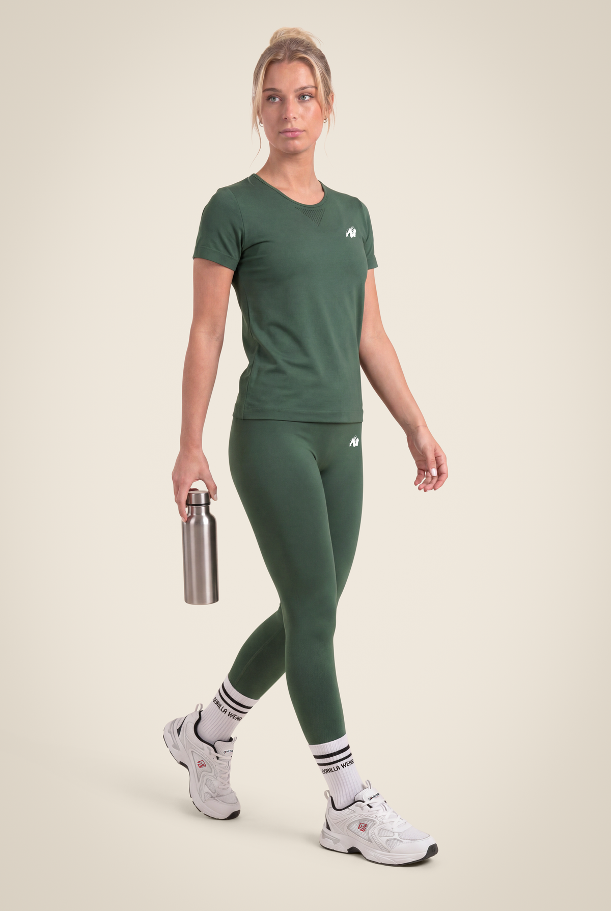 Neiro Seamless T-Shirt - Army Green
