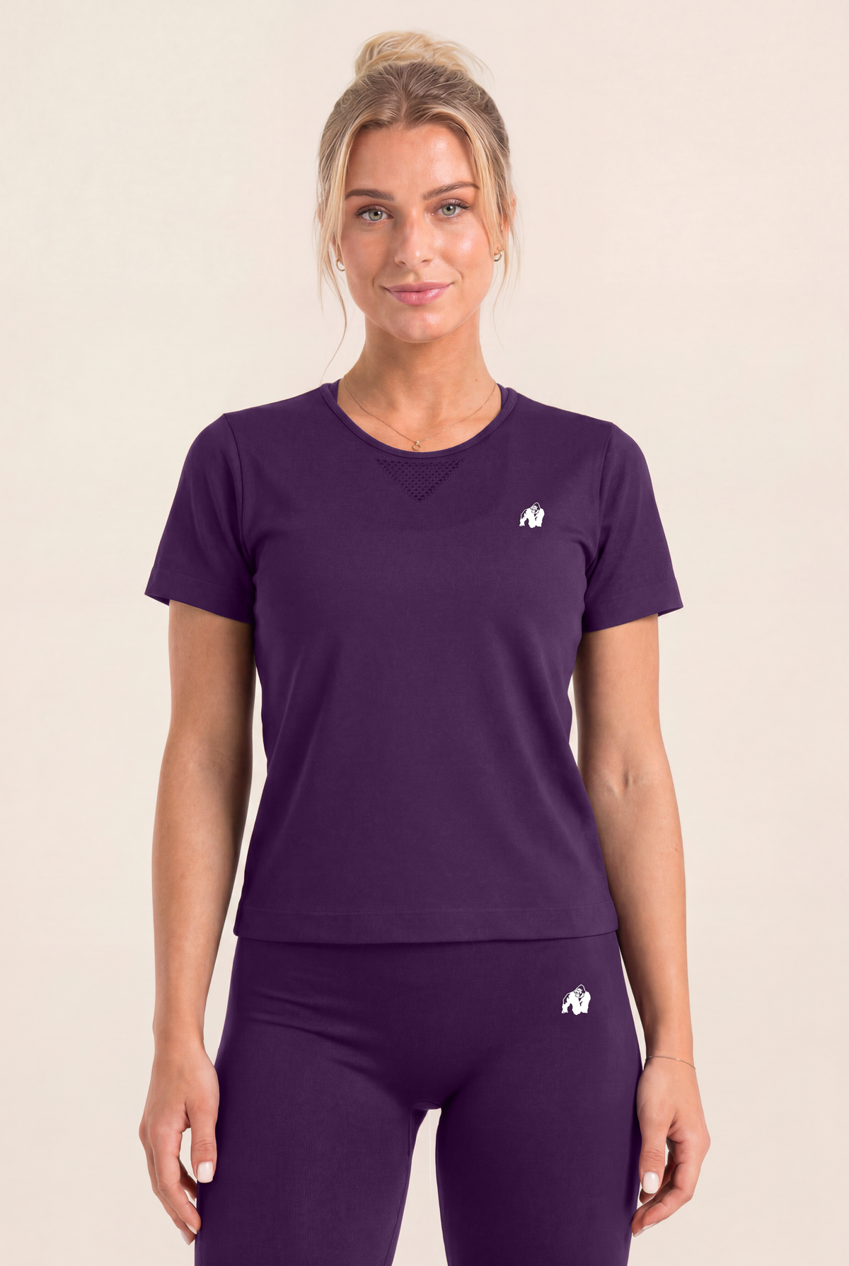 Neiro Seamless T-Shirt - Purple