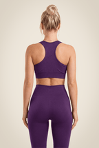 Neiro Seamless Sports Bra - Purple