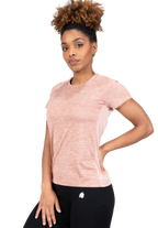 Monetta Performance T-Shirt - Salmon Pink