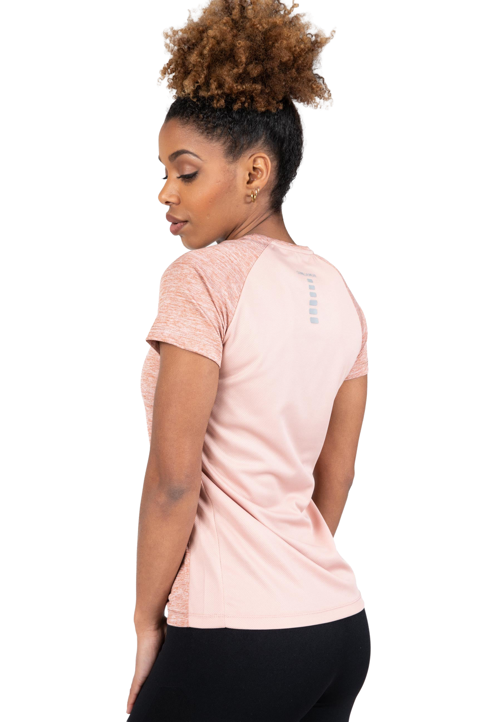 Monetta Performance T-Shirt - Salmon Pink