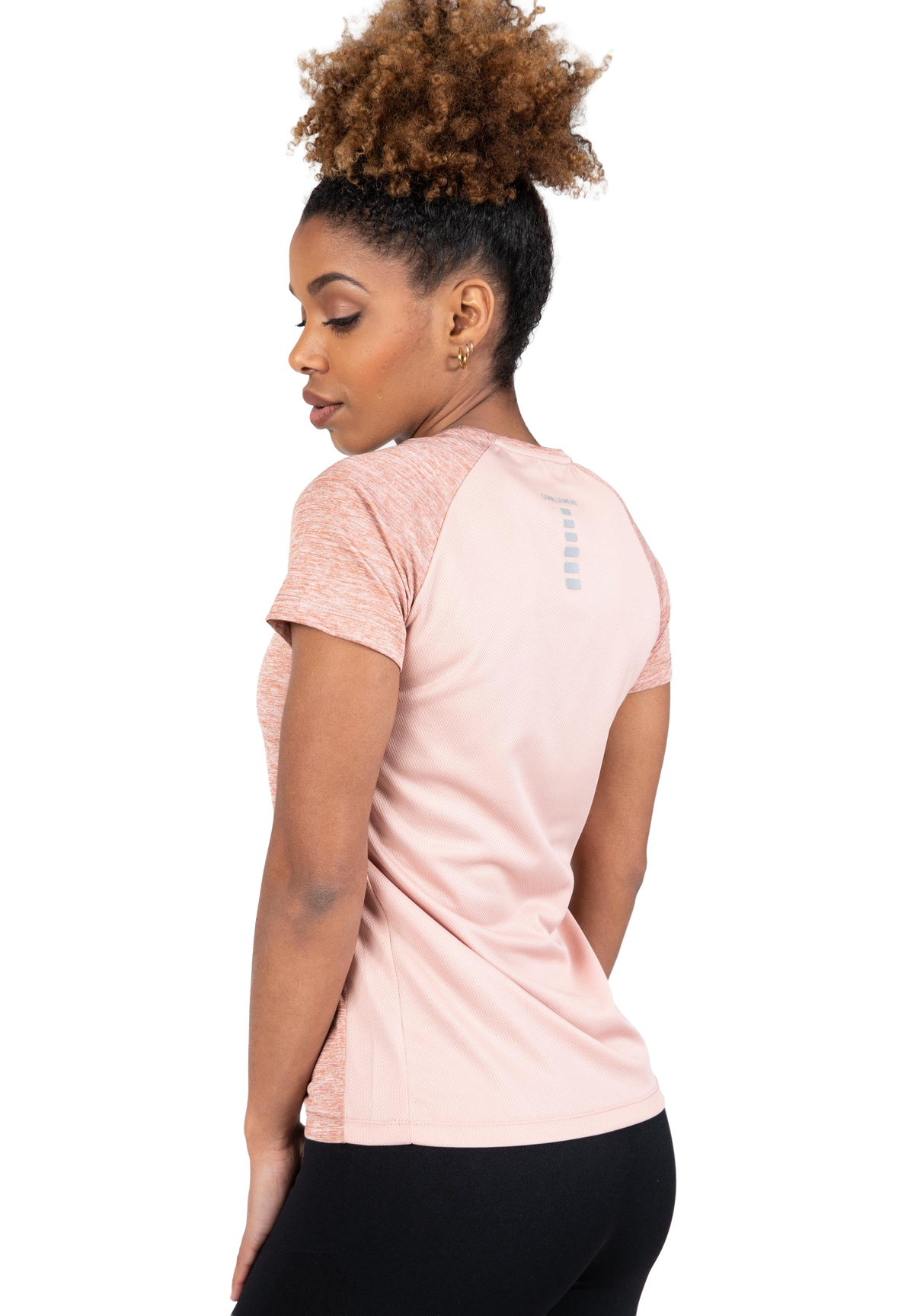 Monetta Performance T-Shirt - Salmon Pink