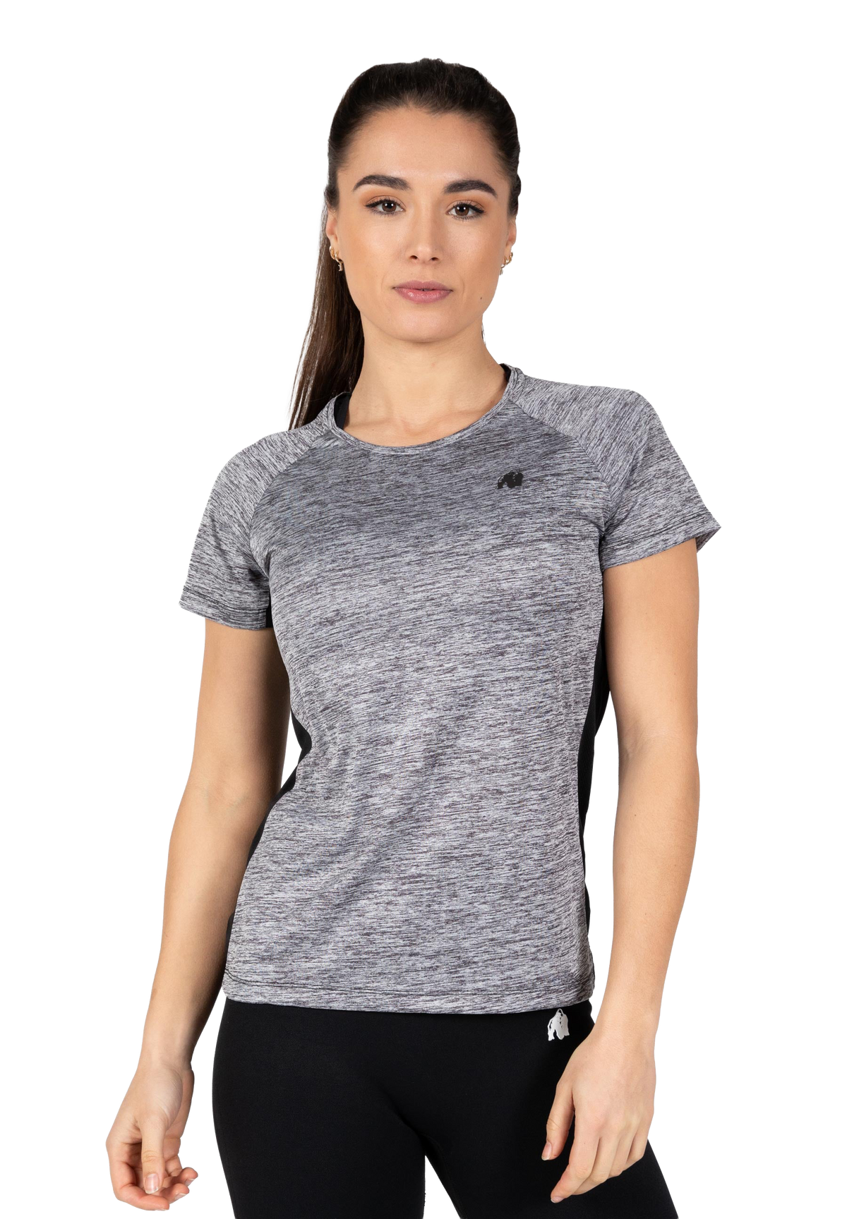 Monetta Performance T-Shirt - Gray Melange