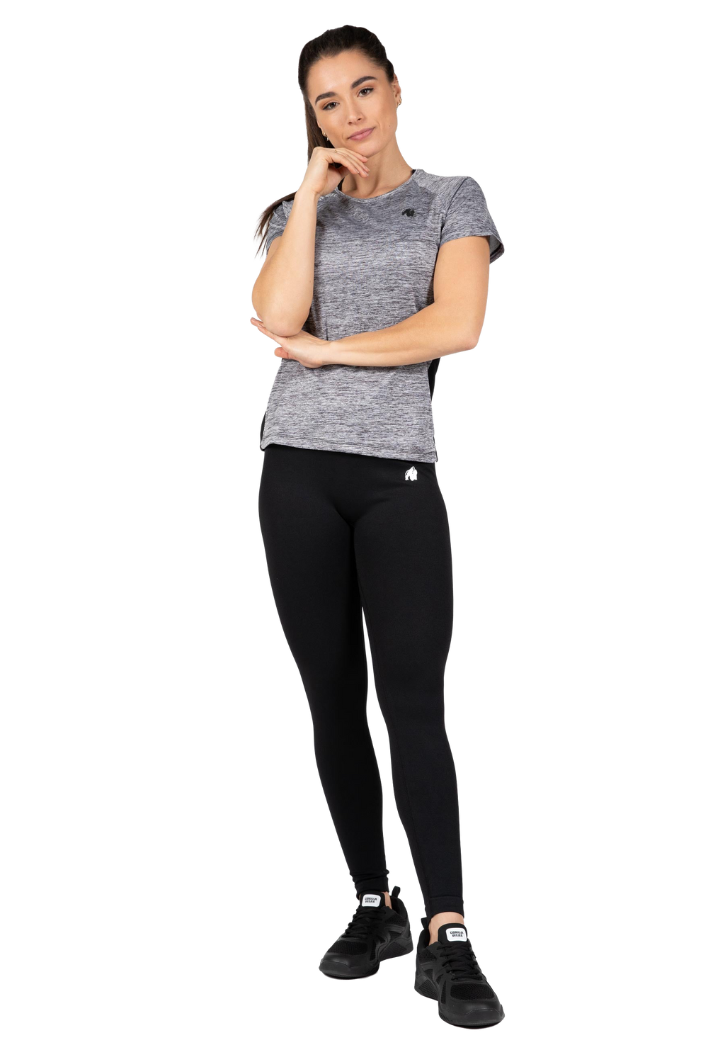 Monetta Performance T-Shirt - Gray Melange