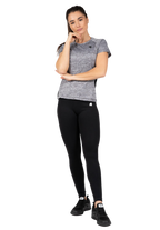 Monetta Performance T-Shirt - Gray Melange