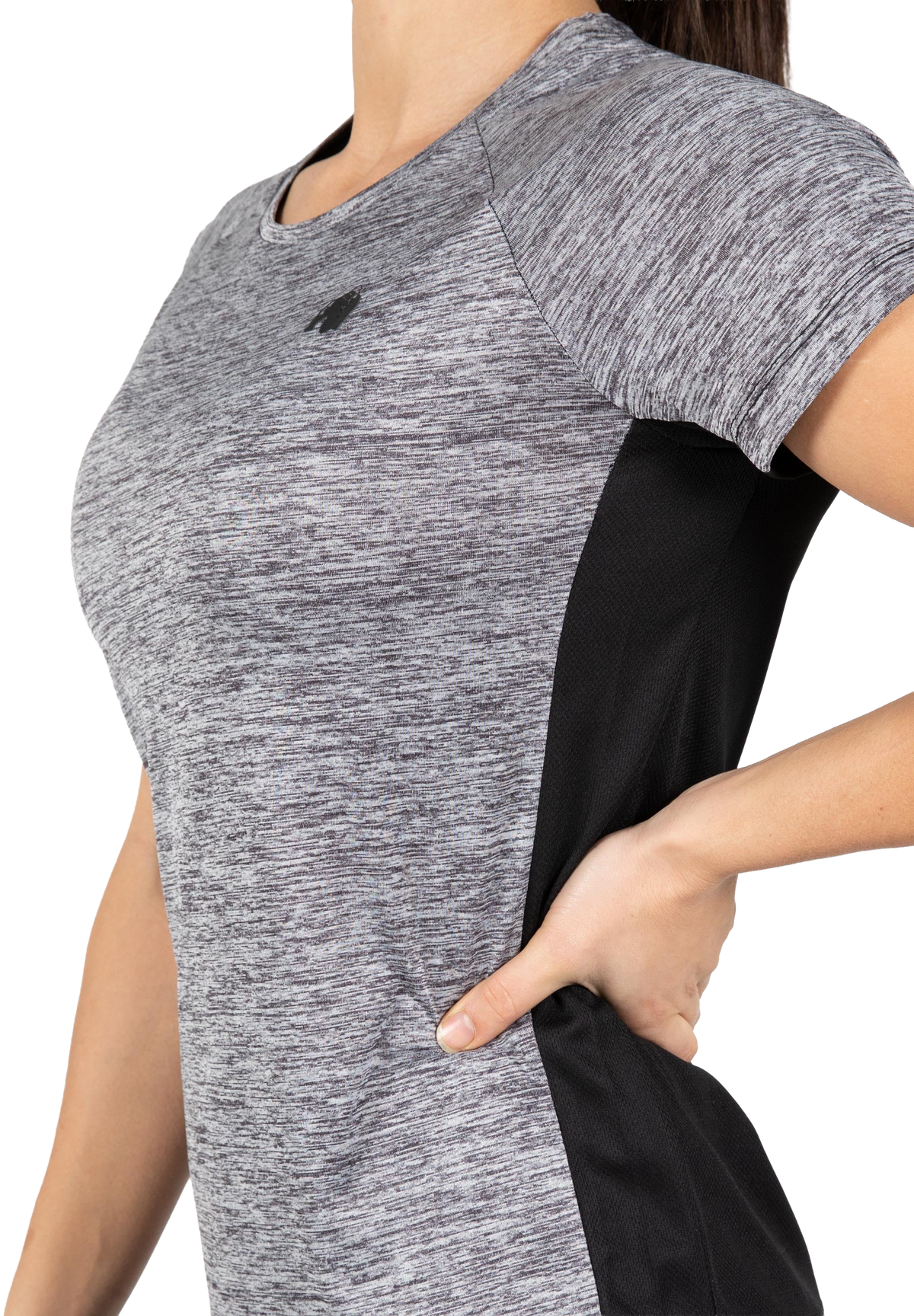 Monetta Performance T-Shirt - Gray Melange