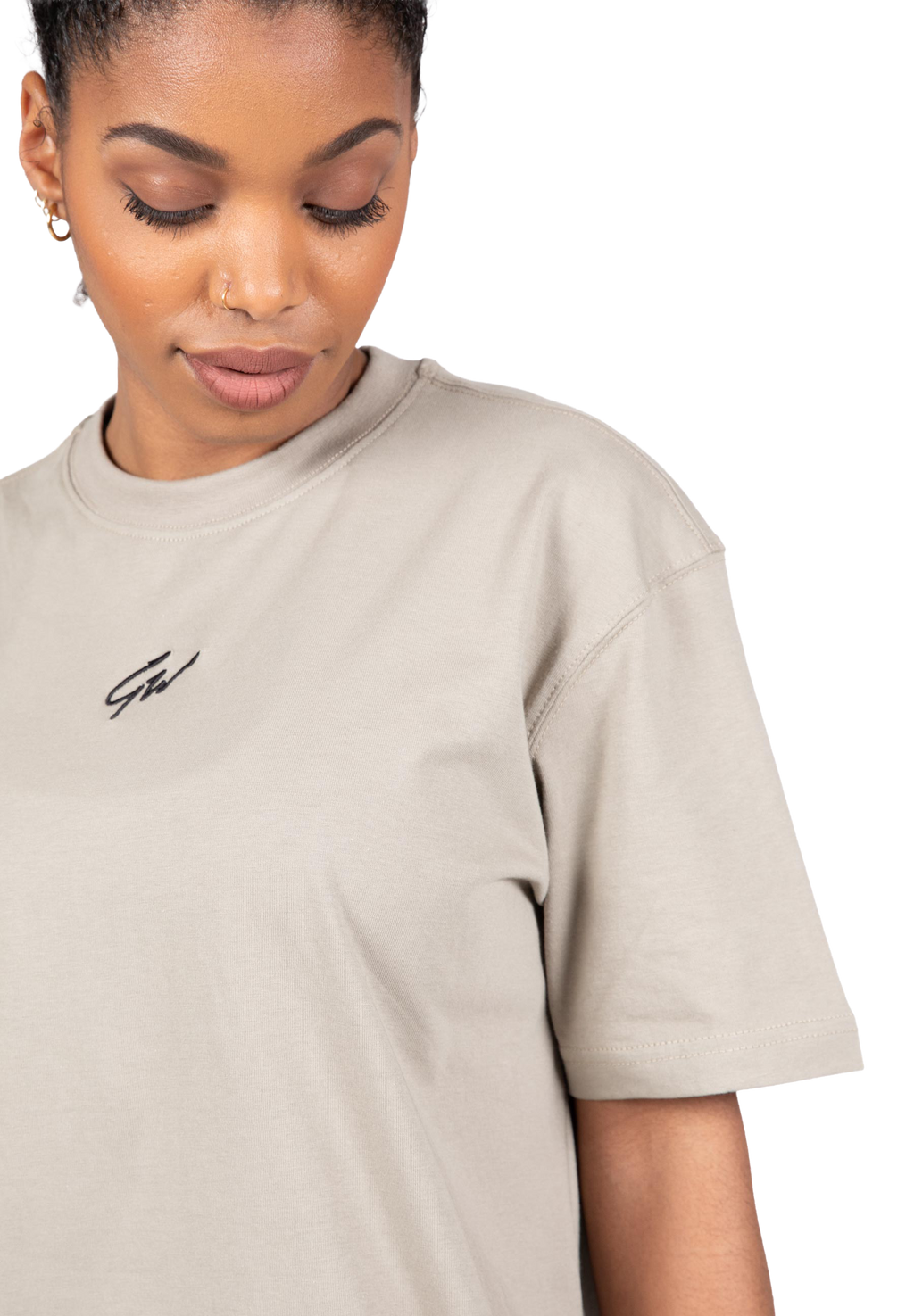 Bixby Oversized T-shirt - Beige