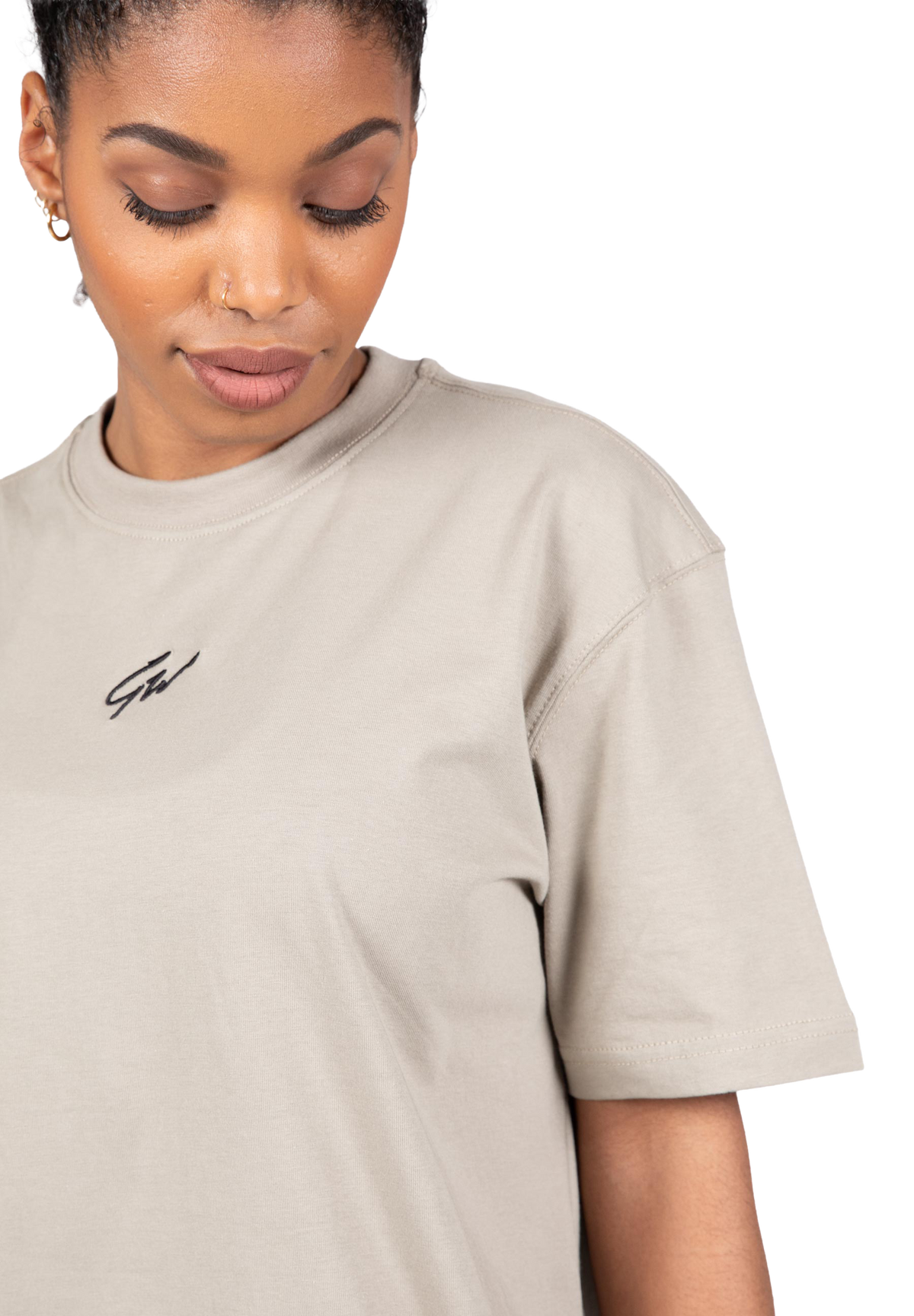 Bixby Oversized T-shirt - Beige