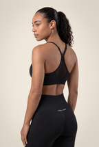 Quincy Seamless Sport Bra - Black