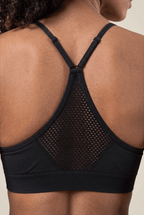 Quincy Seamless Sport Bra - Black