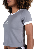 New Orleans Cropped T-shirt - Gray