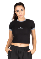 New Orleans Cropped T-shirt - Black