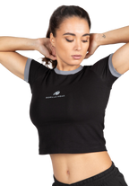New Orleans Cropped T-shirt - Black