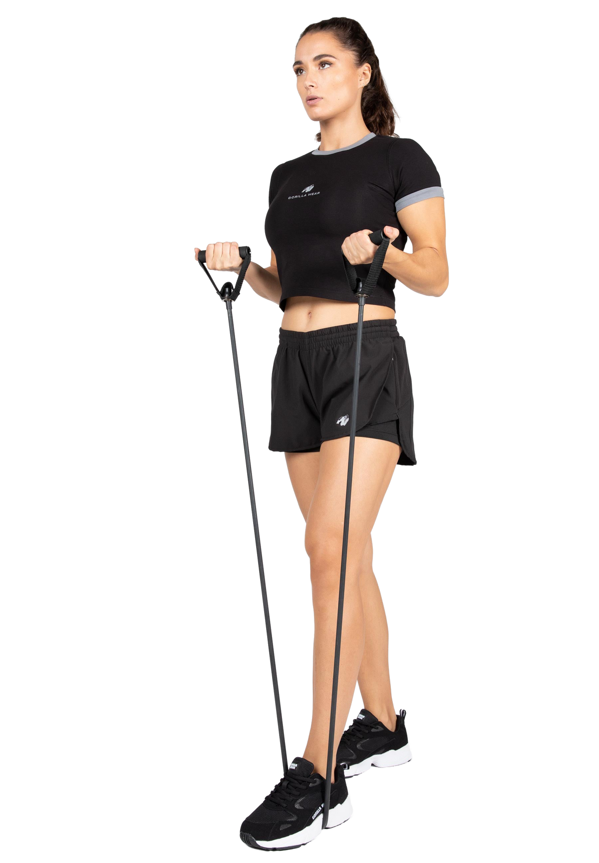 New Orleans Cropped T-shirt - Black