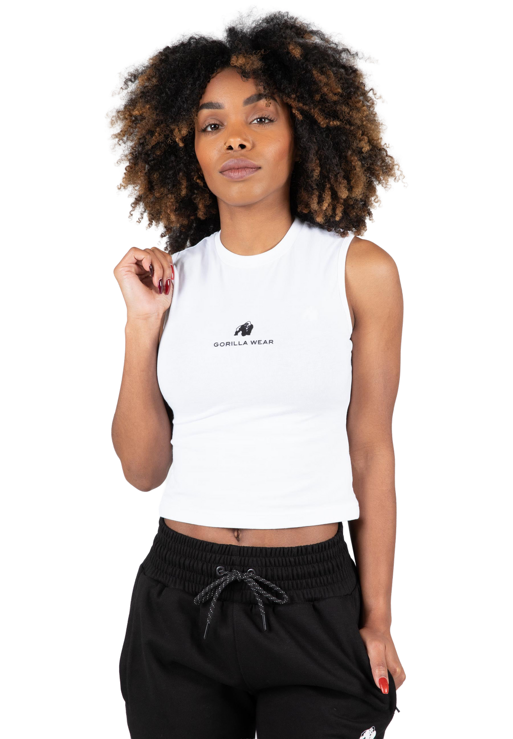 Livonia Crop Top - White