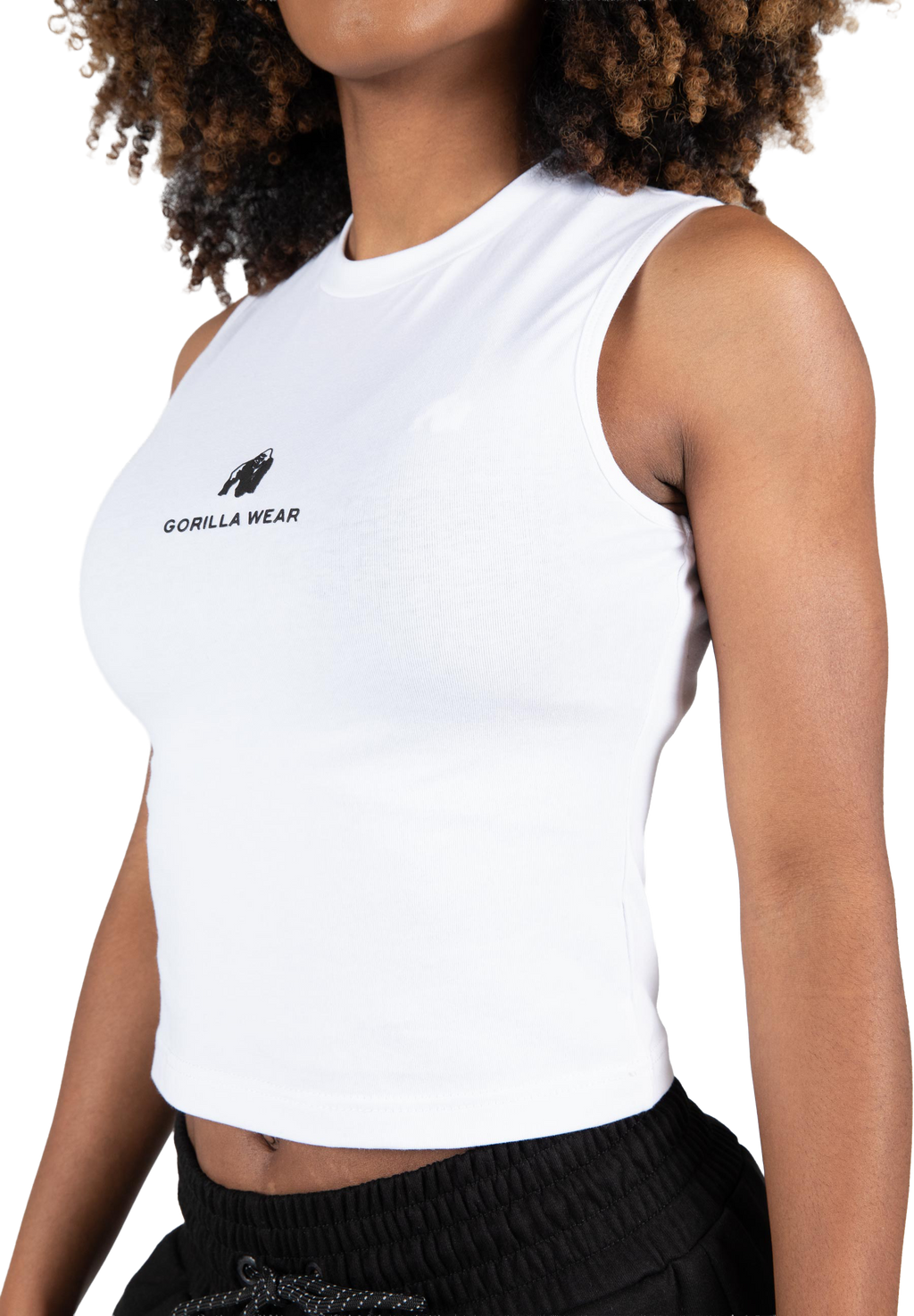 Livonia Crop Top - White