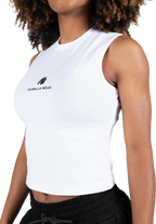 Livonia Crop Top - White