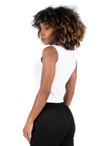 Livonia Crop Top - White