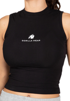 Livonia Crop Top -Black