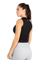 Livonia Crop Top -Black