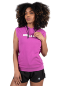 Virginia Sleeveless Hoodie - Pink