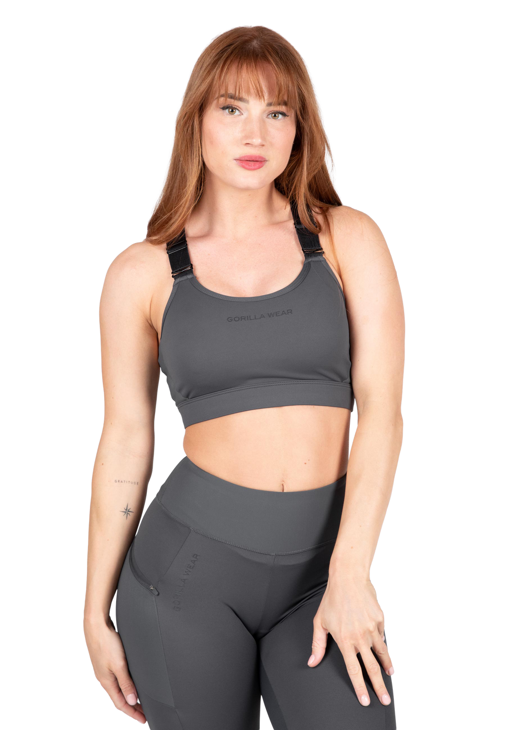 Monroe Sports Bra - Gray